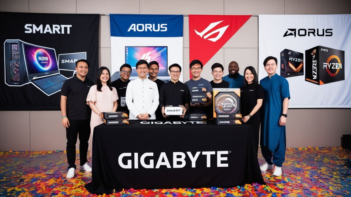 AI powered two motherboards Unl Gigabyte